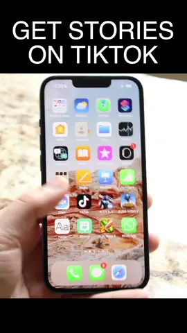 How To Get Stories On TikTok!