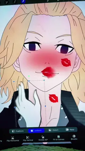 ⚠️Mikey Blushing⚠️ kisses for Mikey! #mikey #mikeytokyorevengers #tokyorevengers #mikeyedit