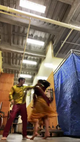 backstage tiktoks @Yannik Jain Cadin #AFairShotWithBlock #bollywood #indian #dance