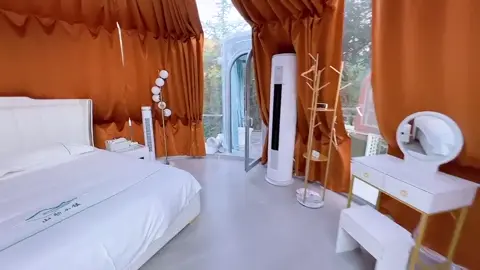 One more video about the inner display of our Transparent PC Domes! #dome #domes #pcdome #glampingtent #tinyhomes #geodesicdomes #glampingdome #domo #geodesicdomehome #tinyhomeexpo