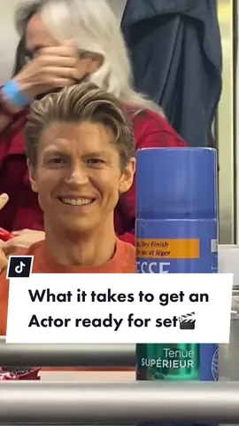 It takes a village and many hours to get an actor ready for set 🎬 What do you think?! Better before or after ?! 🤪 #actor #setlife #chessies #showtime #actors #tvshow #voiceactor 🎥edited by @everythingspiritual