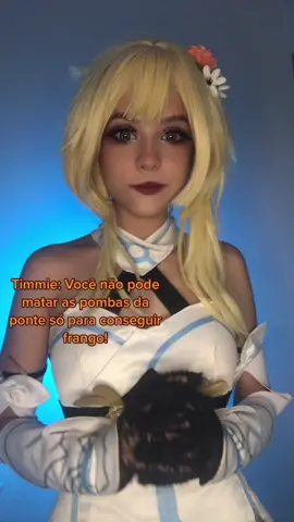 Desculpa Timmie- Cadeia alimentar.. #lumine #luminecosplay #genshin #genshincosplay