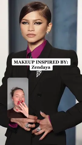 Zendaya at the Oscars > #makeupfyp #zendaya #makeuptutorial