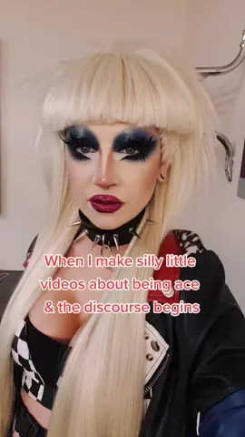 I'm just a funny relatable gal making funny relatable videos. I'm not here to debate my identity #acediscourse