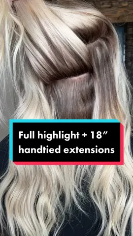 Extensions where 🧐 #handtiedextensions #extensions #hairextensions #fortworthhairstylist #texashairstylist #hairstylistsoftiktok #invisiblebeadextensions