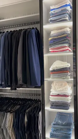 Mens dream closet #closet #closettour #closetdesign #menswear #menscloset #mensfashion