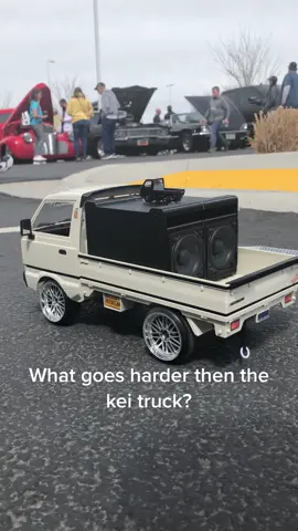 The kei truck bumping at the meets!!!🔥 #rc #car #Car #rcdrift #rctruck #rctiktok #tiktok #like #share #follow #streetaddictionrc #rccommunity #viral #fyp