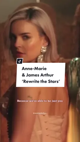Anne-Marie & James Arthur ‘Rewrite The Stars’ (The Greatest Showman: Reimagined) #annemarie #jamesarthur #thegreatestshowman #rewritethestars