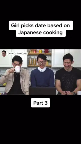 Girl picks date based on Japanese cooking