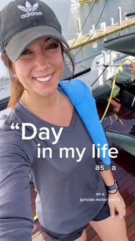 Day in my life as a yacht deck/stew #deckhand #yachting #deckstew #Vlog #dayinmylife #yachtie #EasyWithAdobeExpress #belowdeck