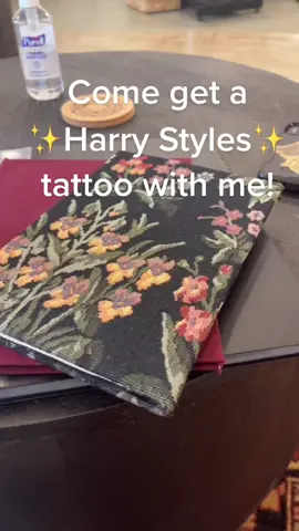 The insanely talented Kaitlyn Anne at Swan Tattoo in Jacksonville gave me the sweetest #harrystyles tattoo! #asitwas #harrystylesvids