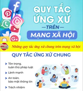 Những quy tắc ứng xử chung trên mạng xã hội #mangxahoi #quytac #ungxu #tintuc #fpy #thieunien