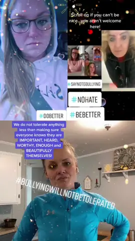 #duet with @carlabirdgroft1 look out because here we come! #bullyingwillnotbetoleratedperiod #stopbullying🛑✋ #dobetterbebetter #EasyWithAdobeExpress #BigComfy #girlgangstandstogether #spreadkindnesslikeconfetti #lifteachotherup #nohate #stopthebullying💜