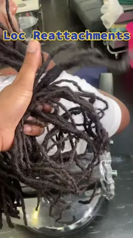 Loc reattachments done by me 👏🏾 #locs #757loctician #757locs #houstonlocs #houstonloctician #locrepair #loclove