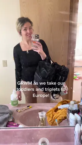 We are #serbia bound well kinds 🫠 #europe #traveltiktok #travel #5under5 #triplets #tripletsmom #herewego #travelingwithkids #international #tripletstroubles