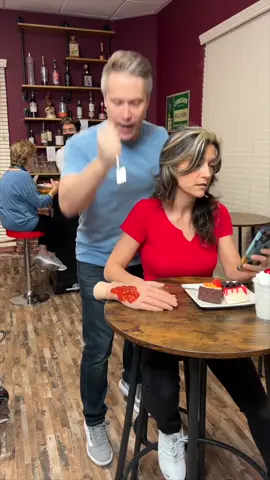 Fake hand prank on my Wife! 😆✋🏻 #wifepranks #husbandprankswife #barpranks #humorouscouple #funnycouplesvideos