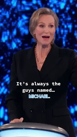Why is it always the guys named Michael? 😂 #weakestlink #thisdudenamedmichael #janelynch #nbc