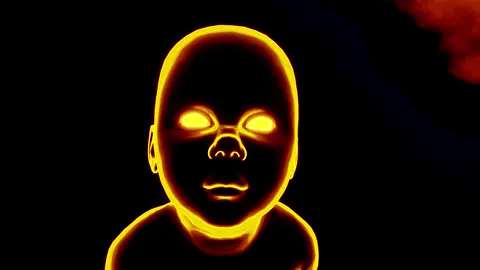 Neon Baby Spectrum - VJ Loop #3danimation  #vjloop  #trippyvideos  #visuals  #psychedelicart