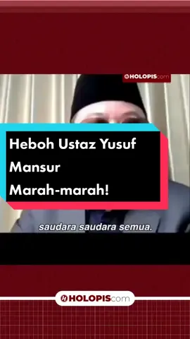 Ustaz Yusuf Mansur menjadi sorotan ketika videonya viral di Twitter dan TikTok. Ustaz Yusuf Mansur yang memakai kacamata berwarna gelap di video tersebut terdengar bicara dengan penuh emosi. #Viral #ustazyusufmansur