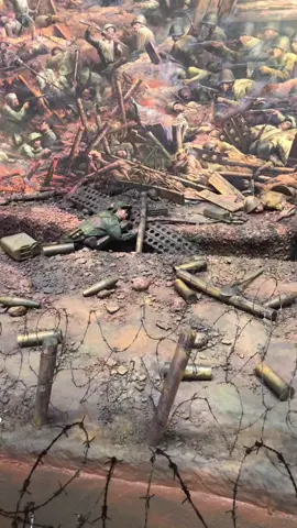 #panorama #chienthangdienbienphu Bức tranh Panorama ở bảo tàng Chiến Thắng Điện Biên Phủ