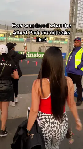 Thanks hubby for treating me to the Aus GP access straight lane walk ❤️ #formula1 #ausGP #grandprix #melbourne #mauritian