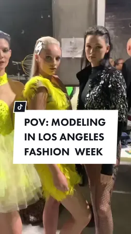 POV: MODELING IN LOS ANGELES FASSHION WEEK 🥰 #artheartsfashion #losangelesfashionweek #lafw #runwaymodel