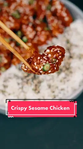 Reply to @trippeeyy.hippyy Ramadan Day 9: Crispy Sesame Chicken #crispychicken #crunch #sesamechicken #sesame #EasyRecipes