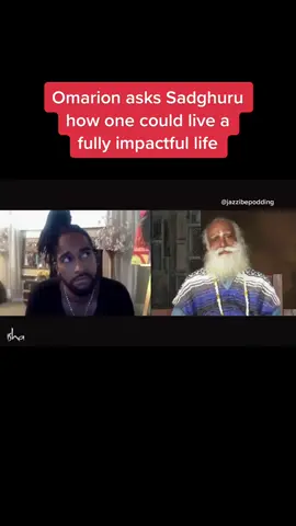 Omarion sits down with Sadhguru for “In Conversation with the Mystic.” The singers asks the revered spiritualist questions from his personal journey to advice on maintaining his own life’s calling. Interesting convo. #sadhguru #spiritual #spiritualtiktok #healingtiktok #LifeAdvice #fyp #podcasts #omarion #advice #life
