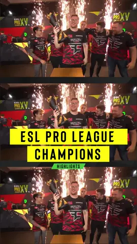 ESL PRO LEAGUE S15 CHAMPIONS 🏆 Congratulations @fazeclan  #ESL #gaming #counterstrike #csgo #csgoclips #csgohighlights #csgomoments #competitivegaming #eslproleague #proleague #faze #champions