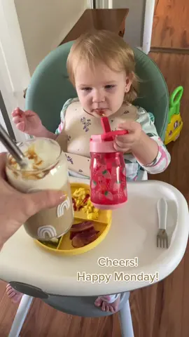 I hope you have an amazing week & know you’re doing amazing 🤍 #happymonday #breakfast #toddlersoftiktok #morningvlog