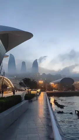 #Баку #ночнойбаку🔥 #море