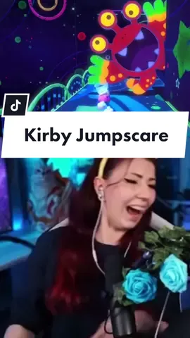 Wie schreckhaft bist du? Tami: Ja. 🥲 #kirby #kirbyandtheforgottenland #nintendoswitch #twitchclips #hylianfamily