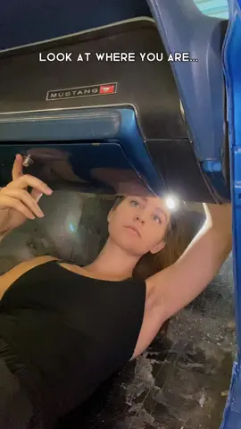 #ad Check out my favorite headlamp using the link tree in my bio! #odelfi #sponsor #fordmustang #1967mustang #carsoftiktok #cargirl #car #mustang #restoration #classic #projectcar #ford #fordmustang