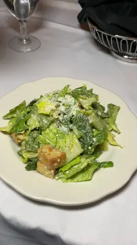 Would you like some black pepper with your Caesar Salad? #goldensteer #salad #caesarsalad