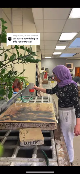 Reply to @dabi_saturo who’s louie and what does he do #litho #artist #lithography #printmaking #fy