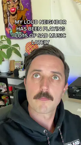 my loud neighbor has been playing sad music lately so I connected to his Bluetooth speaker again to play him my stand up comedy to cheer him up #prank #fyp #viral