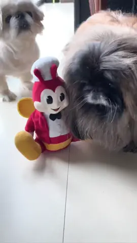 We have a jolly visitor.  We need to order @jollibee again, it is their 44th year anniversary. 😂 #dbest #jollibeetiktok #jollibeeph #happiness