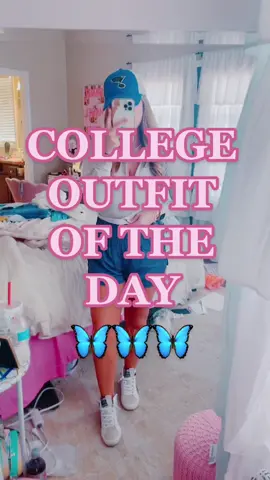 Quick ootd before class🦋🦋🦋  #fashion #college #bama #sororitygirl #ComeDanceWithMe #ScreamItOut #ByeByeSundayBlues #TurboTaxAndRelax