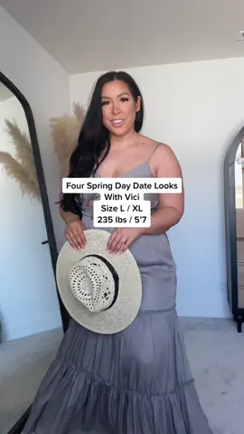 My hubby better get ready! 4 Spring Day Date Looks with @VICI 🤍 which look is your favorite? DISCOUNT CODE BONNIE20 #vicipartner #vicidolls #curvystyle