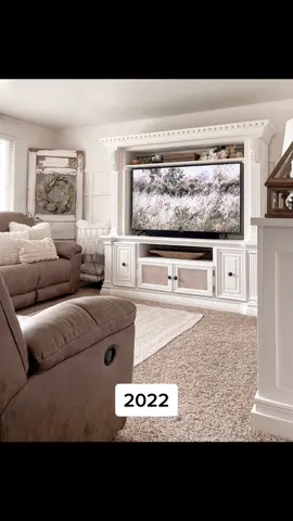 My living room evolution! 💛 #buildthelifeyouwant #interiordesign #farmhouse #hometok #tiktokhome #homedecor #throughtheyears #Flashback #ScreamItOut