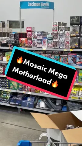 Mosaic Mega Score! Huge Walmart Restock! Let’s Go!!🔥🔥🔥#mosaicmega #mosaicfootball #whodoyoucollect #walmartrestock #ufcprizm #playbookfootball #followforlive #paniniamerica #divisionalbreaks