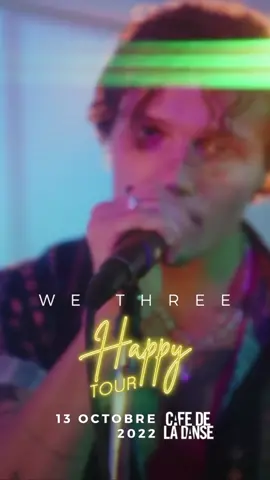 @wethreemusic, le trio de frères et sœur de Portland pour la première fois en concert en France ! Le “Happy Tour” passera par le Café De la Danse le 13 octobre 2022 !