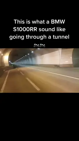 This is what a BMW S1000RR sound like going through a tunnel #motorcycle #motor #motorbike #Motorsport #LiveForTheChallenge #crash #closecall #close #vehicle #insane #madness #crazy #motorcycles #highspeed