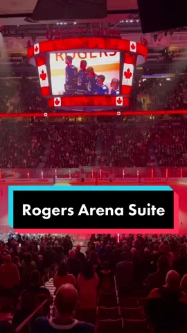 Go Canucks Go! #rogersarena #canucks #privatesuite