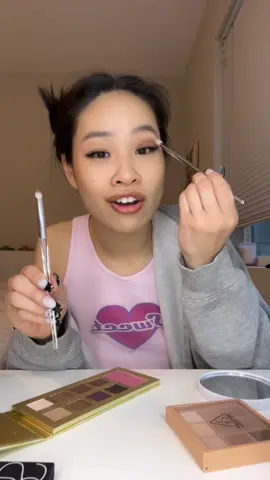 Definitely will be extra extra late today #grwm #doingmymakeup  #makeuplook #smokeyeyelook #asianeyesmakeup