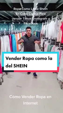 Si quieres vender ropa como la del #shein en #TikTok aquí en Cobo Calleja tienes miles de prendas para #venderropa #venderonline #venderentiktok