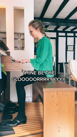 Happy Easter!! #easter #eastersunday #organ #organtok #pipeorgan #hymn #churchtok #thinebetheglory #organist #singalong #seratonin #classicalmusic