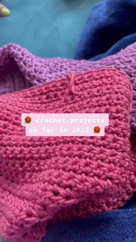 a few pieces i’ve made so far this year!!! 🧶 #crochet #crochetersoftiktok #crochettok #crochettiktok #CatOnALeash