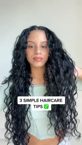 #Hairburst Hacks! Follow these 3 simple #HairCareTips for healthier hair that will break less! #HairTok #HealthyHairTips