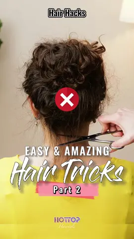 #hairhack #hairtricks #hairtok #fyp #fypシ #tiktok #hairtips #hottopstyle #usa #uk